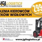 Przedsiębiorstwo 1 wizerunek JGL LOGISTICS KRAKÓW - KURS WÓZKI WIDŁOWE - SZKOLENIA WÓZEK WIDŁOWY Wózki Elektryczne, Spalinowe, Widłowe w Kraków MA
