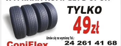 Przedsiębiorstwo 7 wizerunek COPIFLEX AUTO Samochody - Wulkanizacja Opon, Wyważanie Kół w Płock MZ