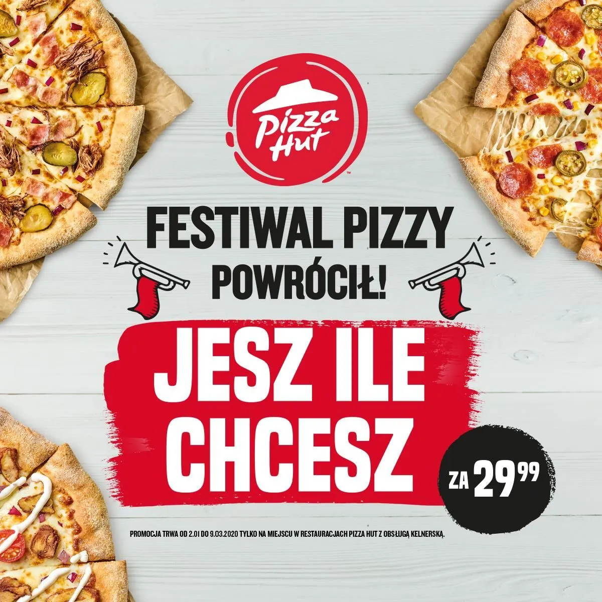 Przedsiębiorstwo 4 wizerunek PIZZA HUT KRAKÓW KAZIMIERZ